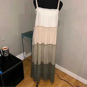 Blu Pepper Maxi  Dress